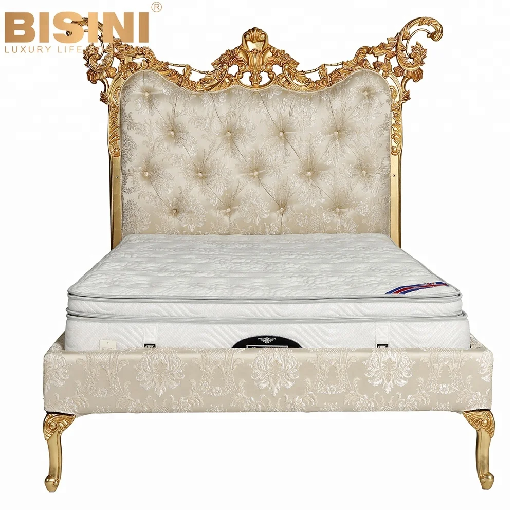 Bisini Classic Kids Bedroom Furniture Dubai Bisini Golden Hand Carved Wholesale Kids Children Beds Bf07 70309 Buy Children Bed Wholesale Kids