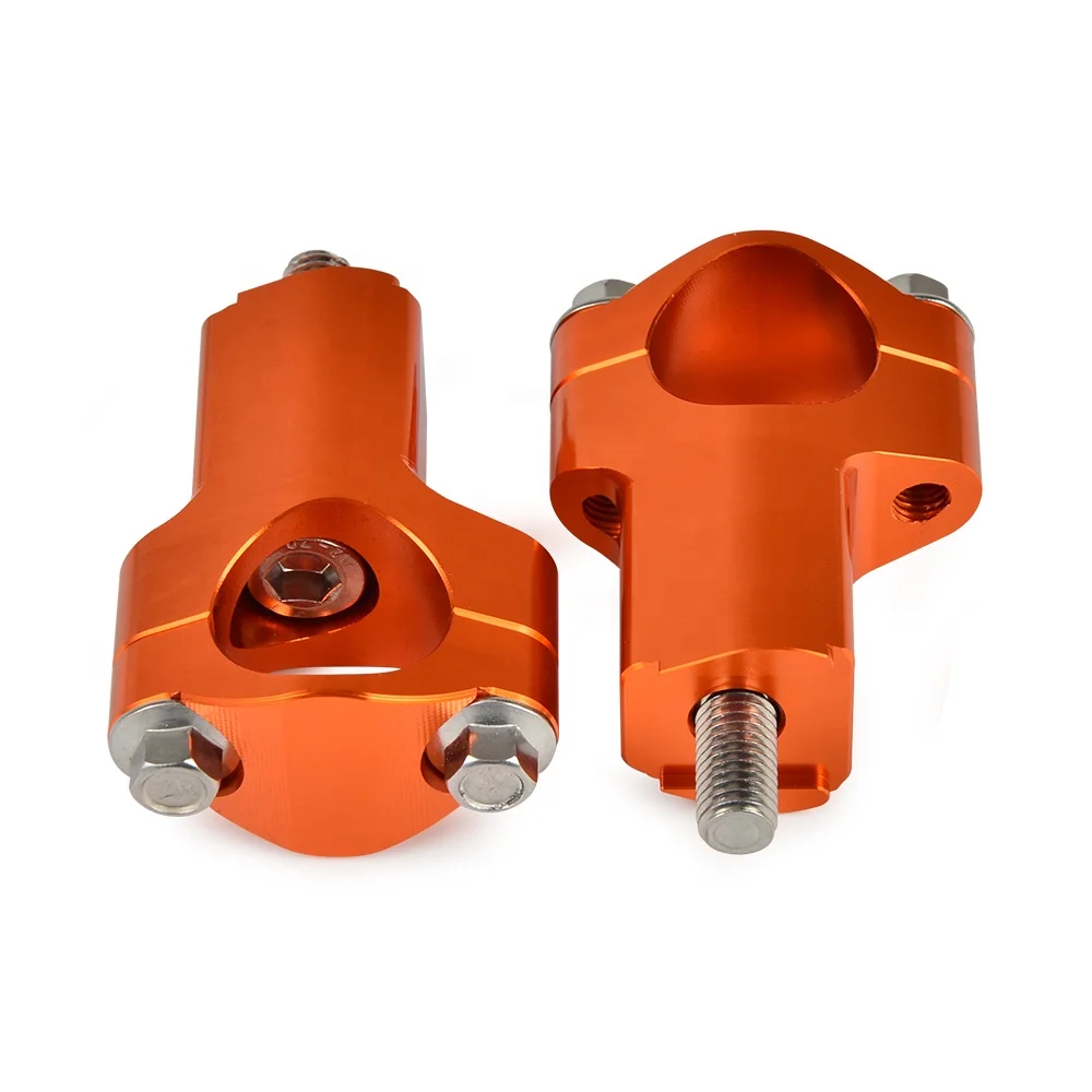 Nicecnc 28mm Riser 52mm Height Handlebar Riser Clamp For Ktm 350 Excf