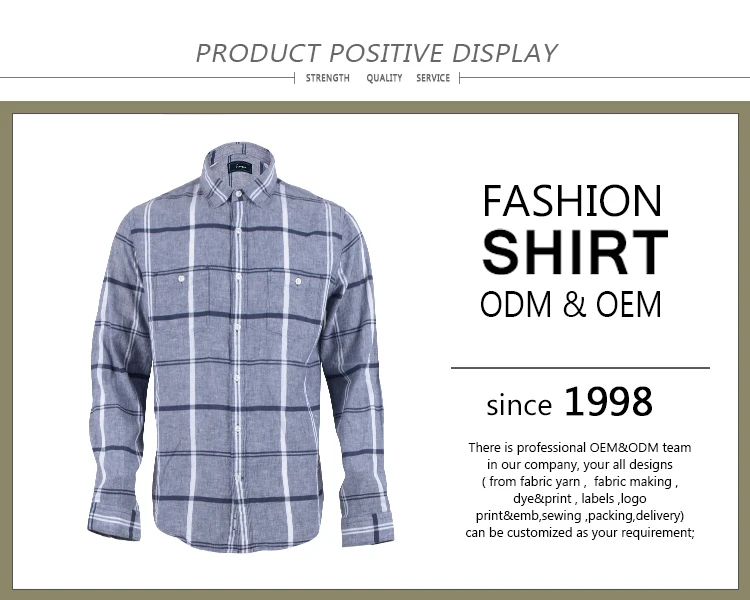 Top quality professional cotton cheap winter turkish men shirts made in china