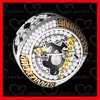 2016 PITTSBURGH PENGUINS STANLEY CUP SCORES ENGRAVED CHAMPIONSHIP RING