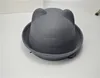 New felt hats cats' ears design wool material bowler hat