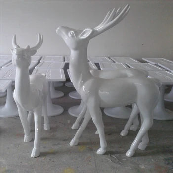 indoor fiberglass christmas sculpture santa reindeer decoration - Indoor Christmas Reindeer Decorations indoor fiberglass christmas sculpture santa reindeer decoration - Indoor Christmas Reindeer Decorations