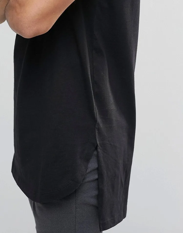 ヨーロピアンファッションメンズエロンゲートメンズtシャツプレーン高品質半袖スリットメンズtシャツ Buy 平野高品質tシャツ 細長い男性のtシャツ ファッション男性tシャツ Product On Alibaba Com