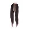 2*6 Closure Brazilian Straight Hair Lace Closure Virgin Human Hair Middle Part Swiss Lace Closure 8-20 Inches