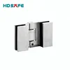 High quality frameless folding sliding glass door foldable hinge use to 8-12mm glass