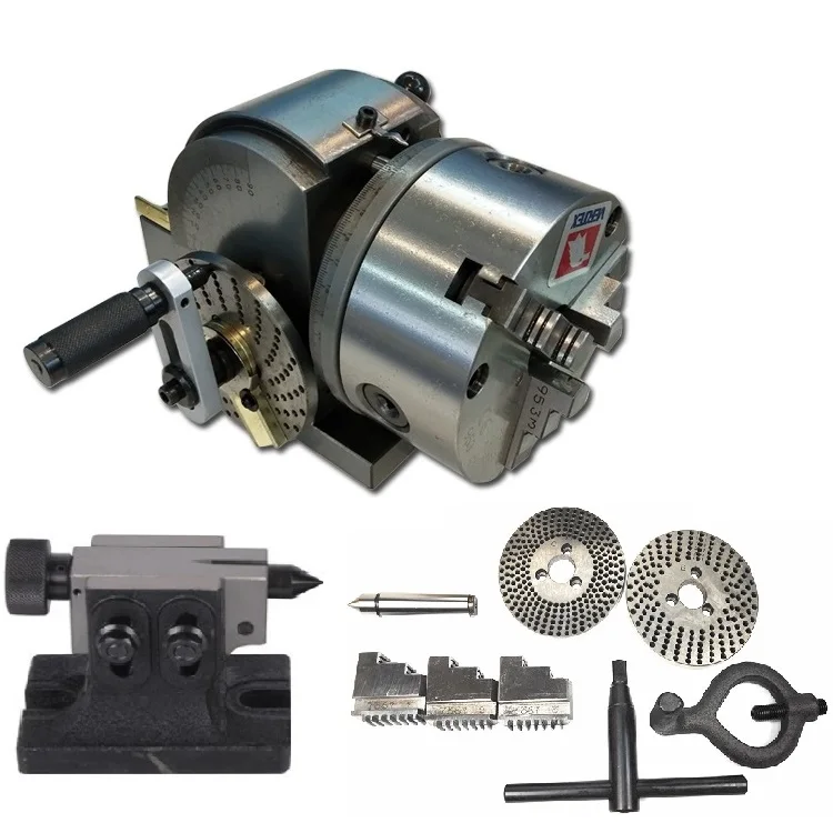 Vertex Semiuniversal Dividing Head Bs0j5 Bs1j6 Bs2j8 With 3