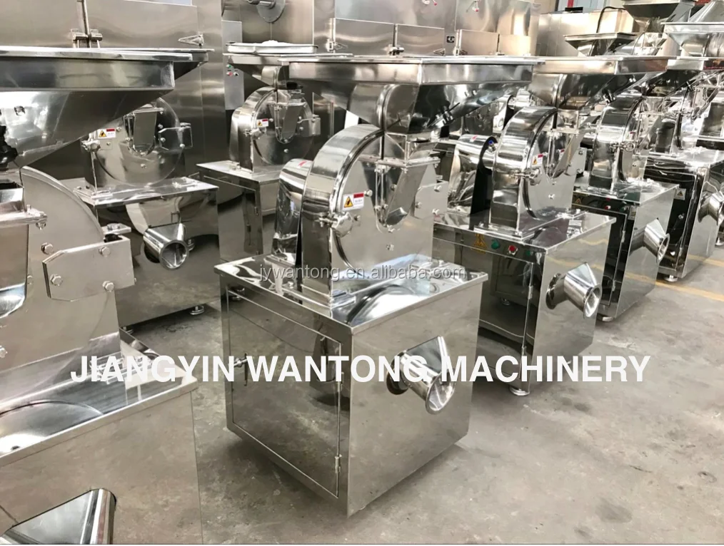 WFJ KRSW Sugar Turmeric Herb Tea Leaf Fruits Shell Powder Milling Machine