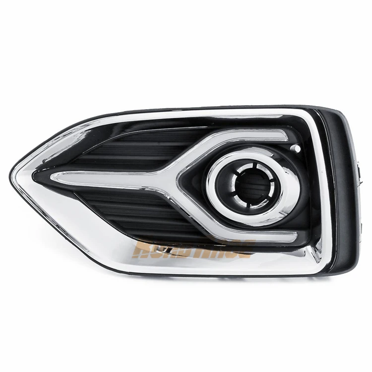 Drl Daytime Running Lights Lamps Led Fog Light For Hyundai Solaris