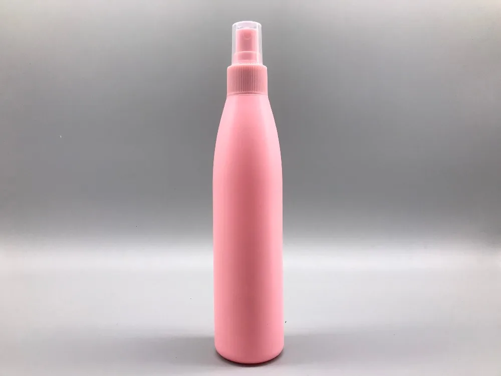 Excellent Factory Pe 8oz 250ml Plastic Slim Pink Hair Care Perfume