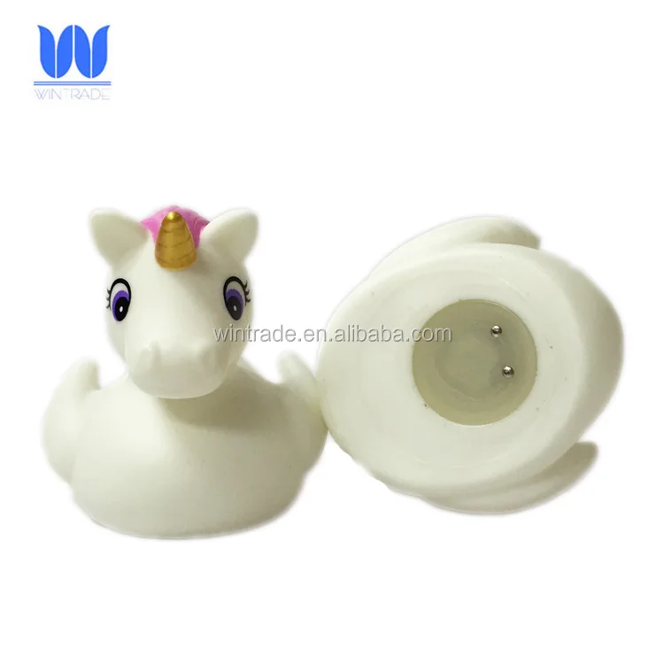 unicorn bath duck color changing