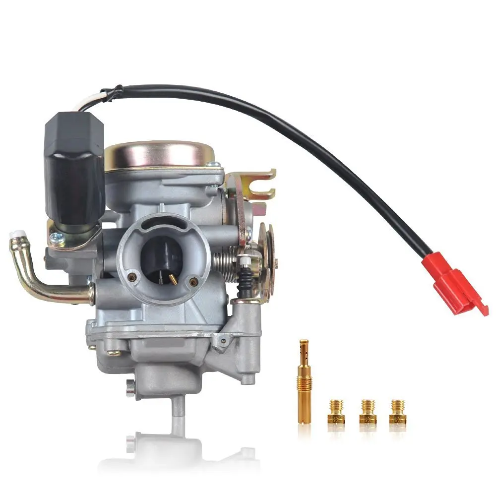 Nibbi Racing Carburetor CVK 22mm 24mm 26mm 30mm Carb Flat Side For Scooter GY6 Yamaha RS