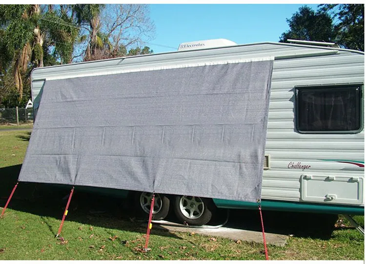 Caravan End Wall Privacy Screen Side Sunscreen Sun Shade/caravan Awning