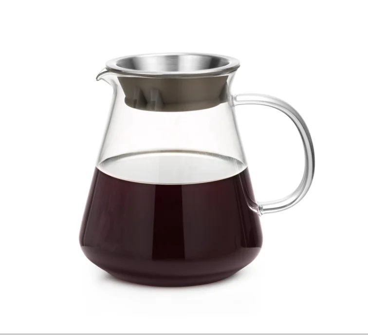 Hot Sale 800ml Glass Coffee Pot For Hand Drip French Drip Coffee Buy
