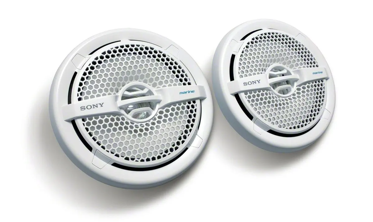 Get Quotations · Sony XSMP1611 6.5-Inch Dual Cone Marine Speakers (White)