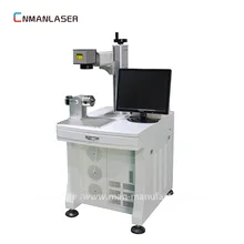 Desktop uv Fiber Laser Marking Machine 10w 20w For Phone Cable