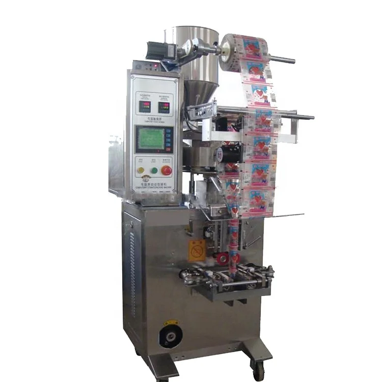 Shanghai manufacture high quality 5g 1kg ice cube rice sugar salt and pepper automatic granule sachet packing machine