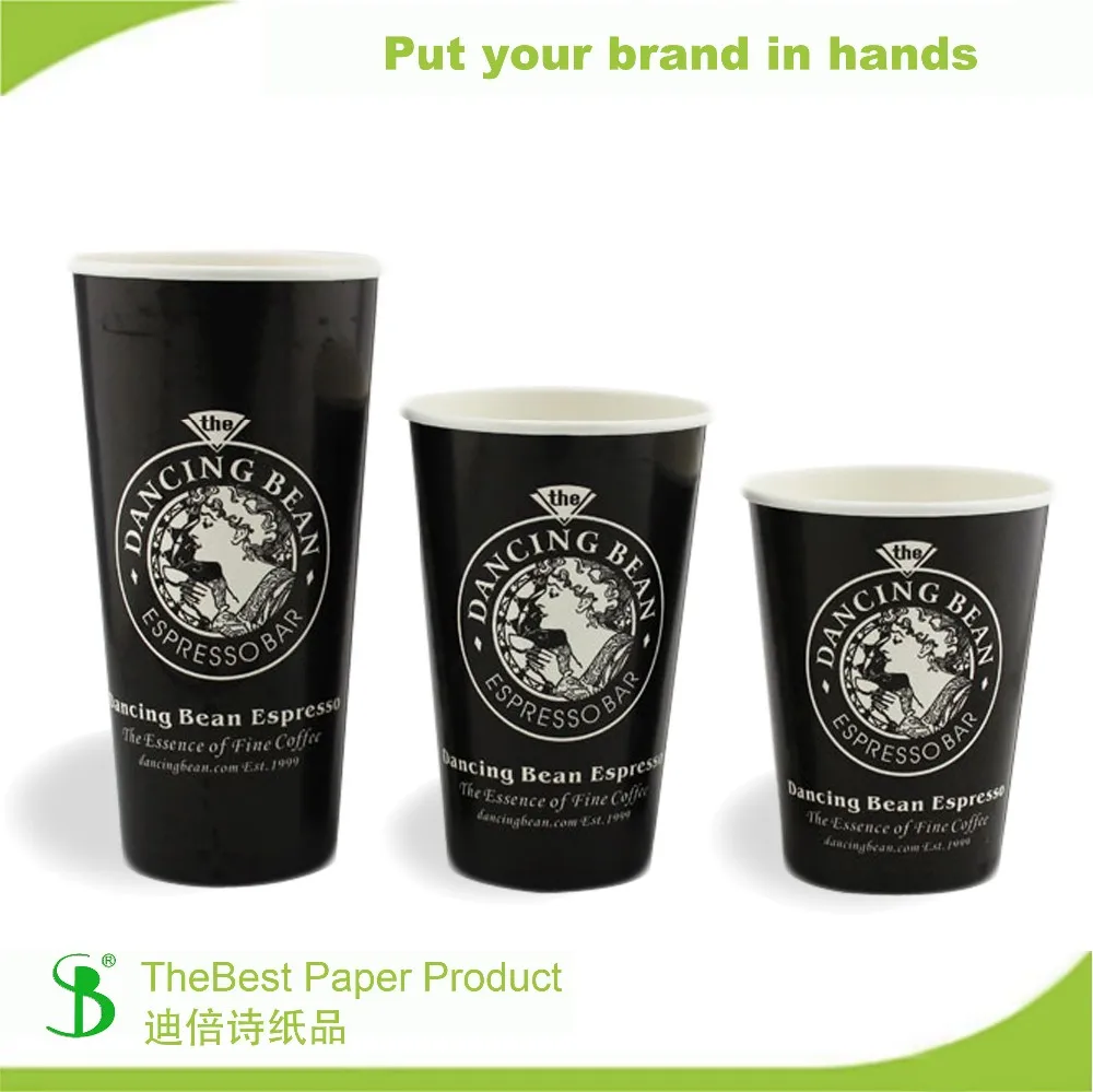 Food Grade Custom Logo Printed Disposable Mcdonalds Paper Cup - Buy ...