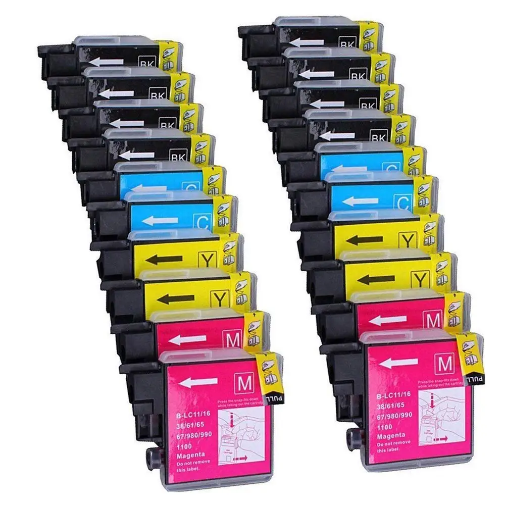 Toner Clinic Compatible Inkjet Cartridge for Brother LC-61 LC-65 DCP-395CN DCP-585CW DCP-J125 MFC-250C MFC-255CW MFC-290C MFC-295CN MFC-490CW MFC-495CW MFC-J270W MFC-J415W MFC-J615W MFC-J630W