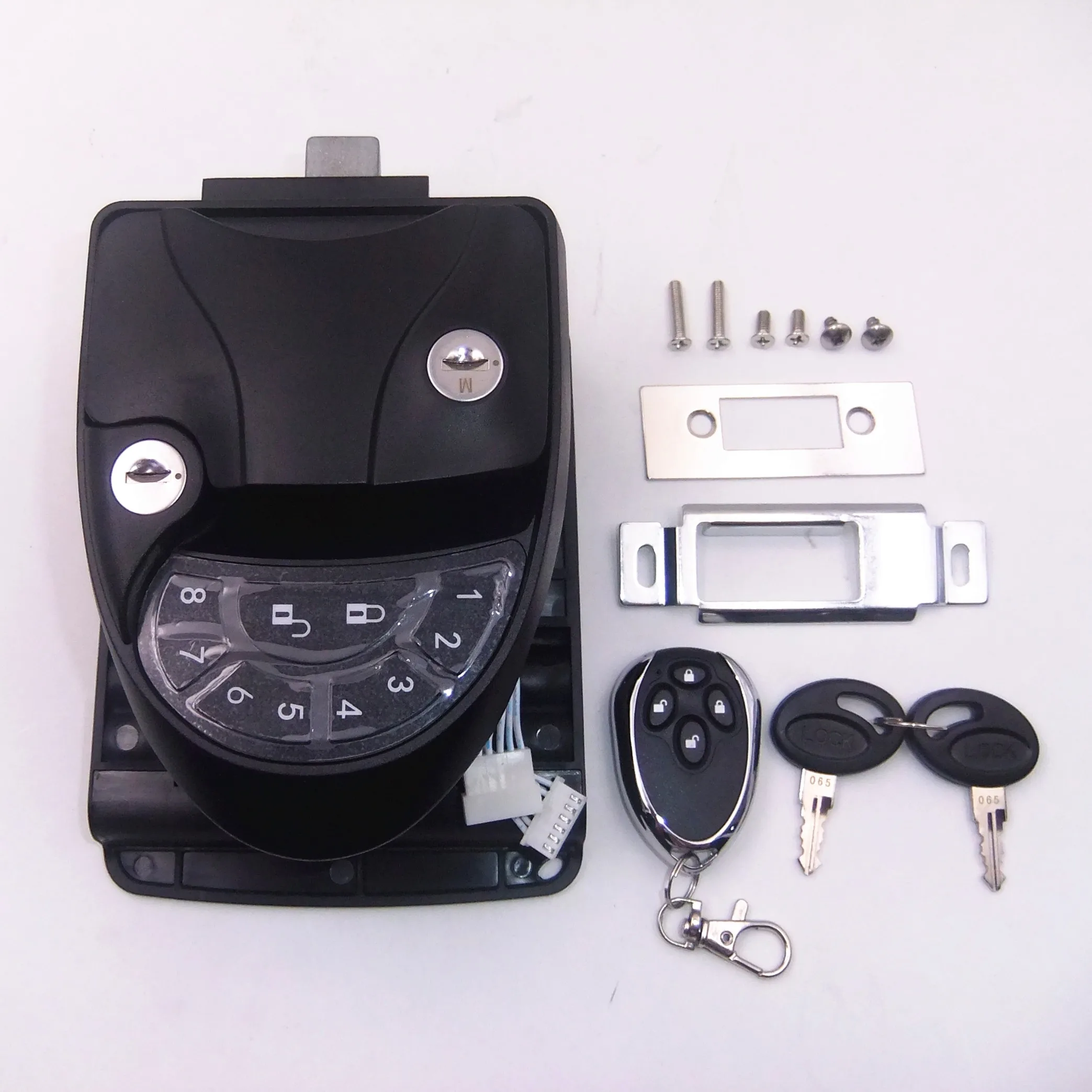 Rv Lock V4 Keyless Handle Integrated Keypad & Fob Trailer Hitch Lock