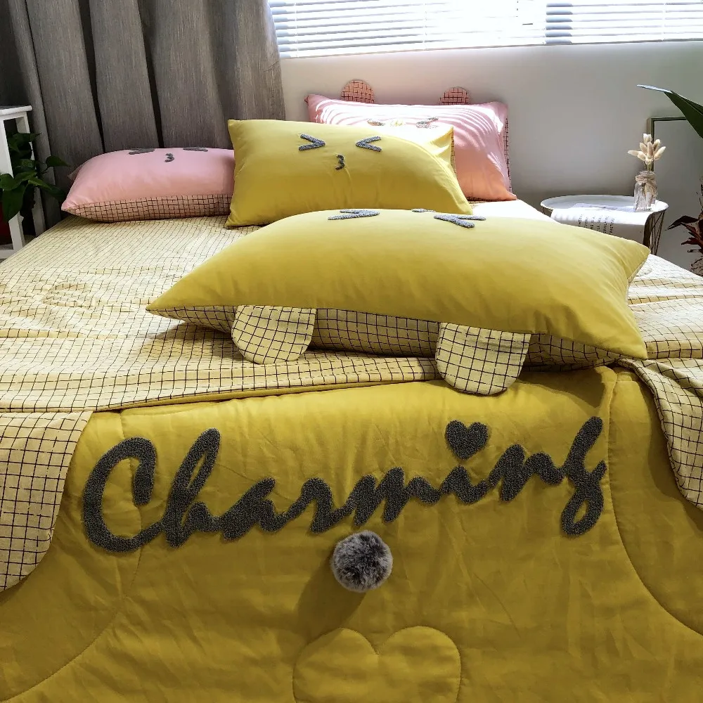 独特2019 新设计创意婴儿成人聚酯床上用品套装 - buy bedding set