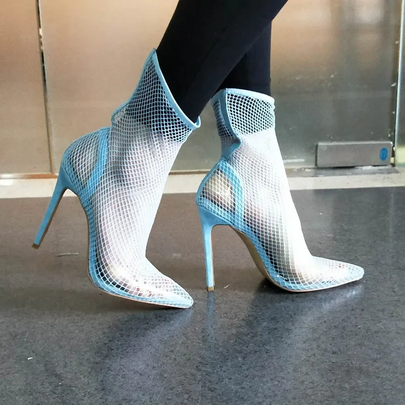 High Quality Clear Fishnet Thigh Dress Shoes Buy Thigh High