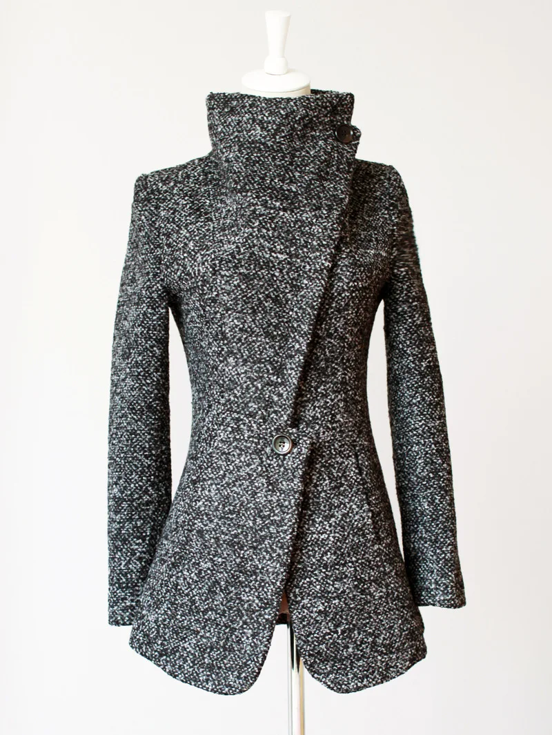 harris tweed tori coat