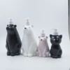OEM Design Fashion Bear Shape 950ML HDPE Plastic Empty Lotion Pump Hair Shampoo Bottles