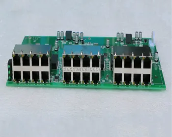 24 Port Gigabit Ethernet Switch Pcb Board - Buy 24 Port Gigabit