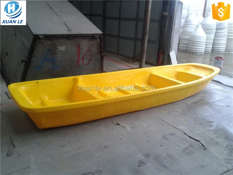 Rotomolding Plastic Small River Fishing Pontoon Boats For Sale With Go