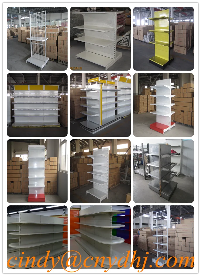 Commercial Supermarket Gondola Shelving For Display From Changshu