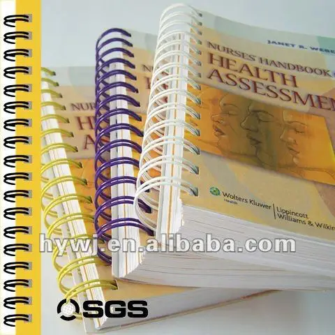 various_sizes_and_colors_double_wire_book