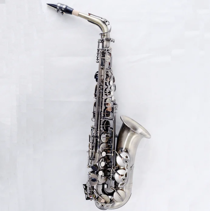 Professional nickel plated Chinese soprano saxophone