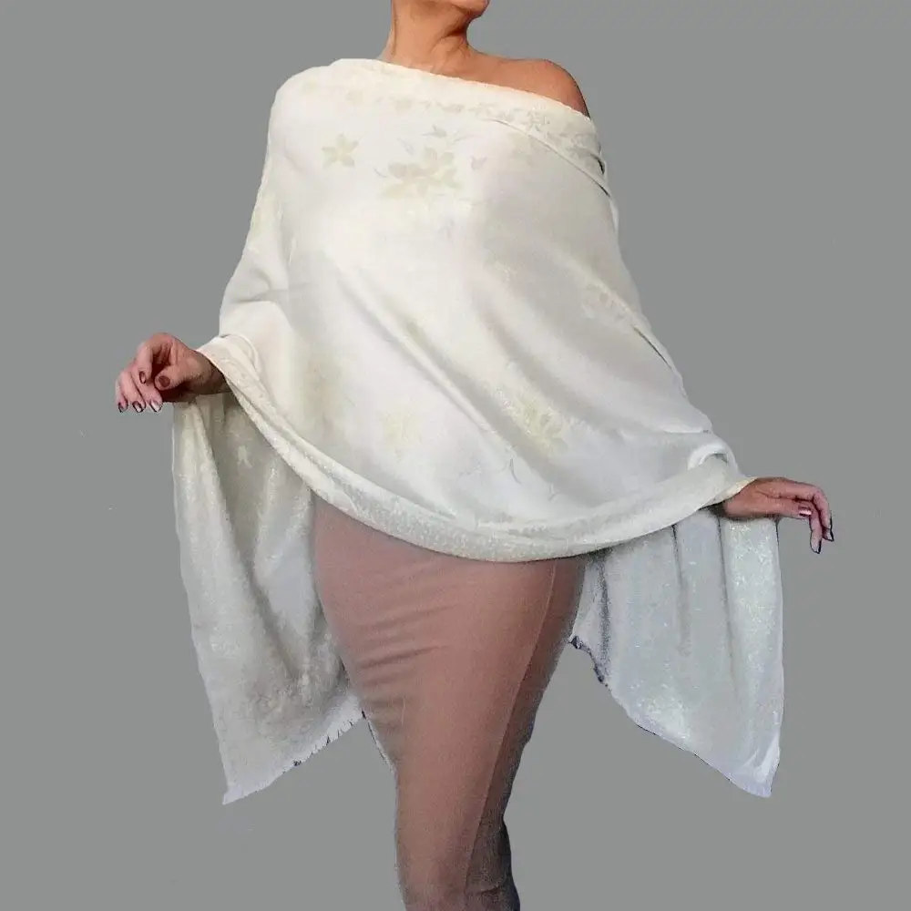 shawl for gold dress