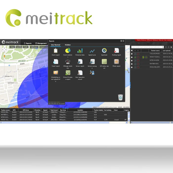 Meitrack Advance Vehicle Tracking Gps Tracking Software With Open