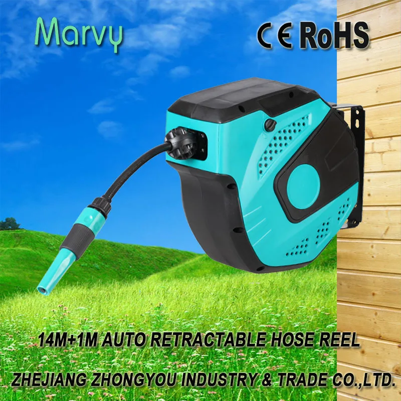 Bulk Buy From China 10m Auto Retractable Portable Garden Hose Reel