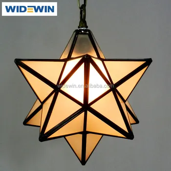 star ceiling pendant light