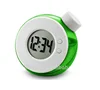 Cute Special Round Design Colourful Mini Water Power Table Alarm Clock