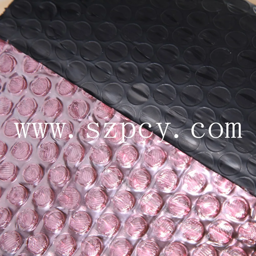 Red Pe Antistatic Bubble Bags Esd Shield Package Padded Bag Ldpe Bag