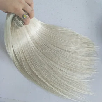 Snow White Blonde Color Tape In Hair Extension Buy Hair