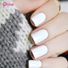 F15 24 pcs/box full cover press on pure bright white coloured nail tips acrylic nail tips wholesale nail fake nails tips