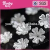Factory cheap wholesale flower petal plastic artificial pearl beads