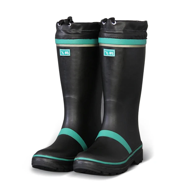 over the knee rubber boots