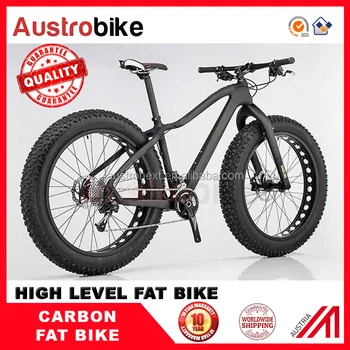 carbon fiber fat tire bike