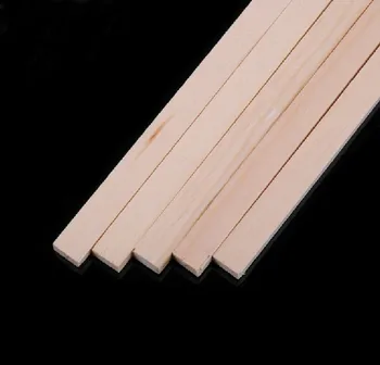 Natural Decorative Square Wood Strips Perfect For Paint Stain