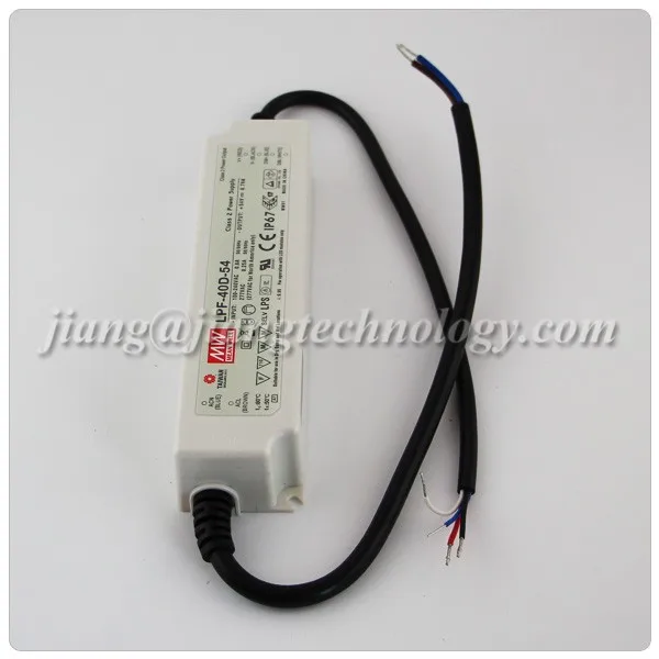 Mean Well LPF-40D-42 Power Supply 40W 0.96A Constant Voltage LED Driver 42Vdc SMPS Design
