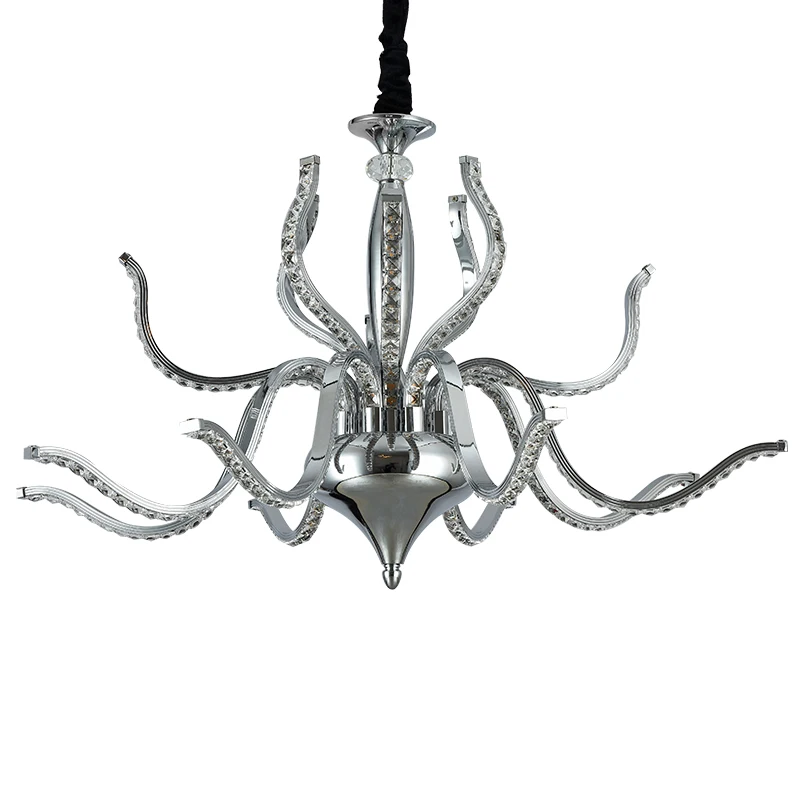 Colgante Led Led El Lámpara Lámparas Decorativo Acero De De Araña Lujo Lámpara Cristal Comedor De De De Buy Para Lámpara Inoxidable Hogar Yf76ybg