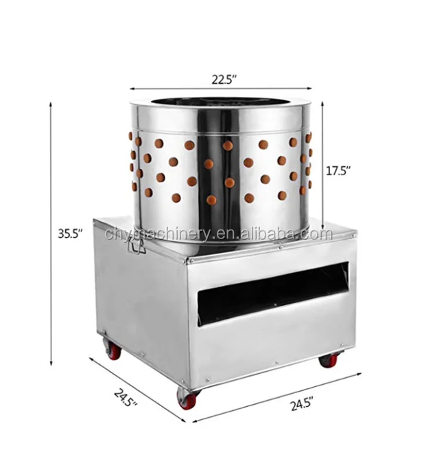 Commerical Automatic Chicken Dehair Machine / Chicken Plucker Parts