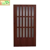 PVC Folding Door PVC Wood Accordion Doors Ready To Ship