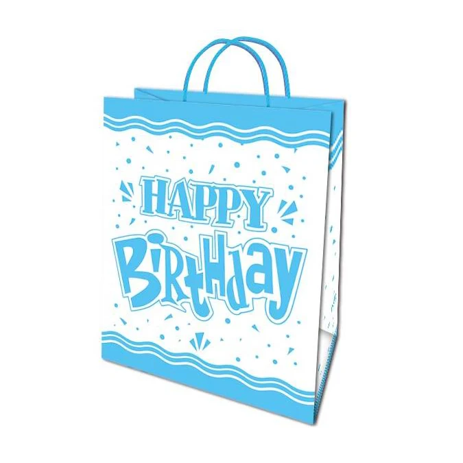 2019 Customized Fancy Creative Heavy-Duty Prominent Paper Gift Bag Birthday Gift Bag