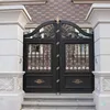 classical metal wrought main aluminum gate